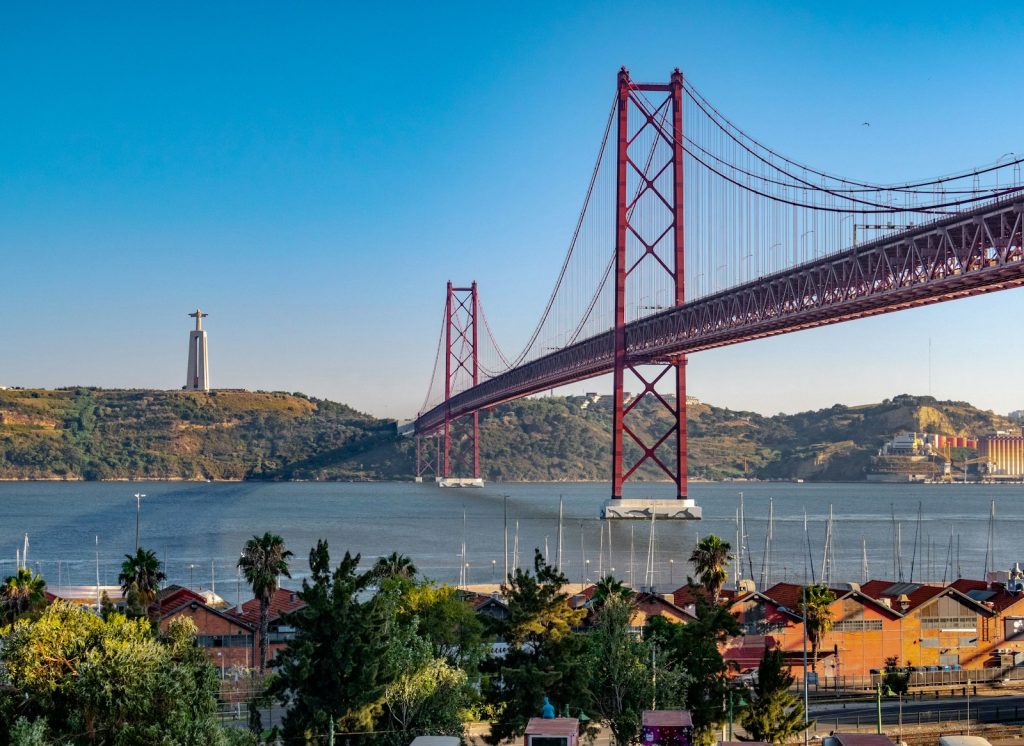 Ponte 25 de Abril, em Lisboa
